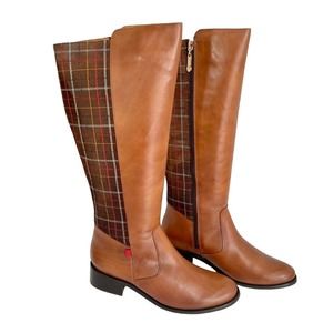 Marc Joseph Leather High Top Riding Boot